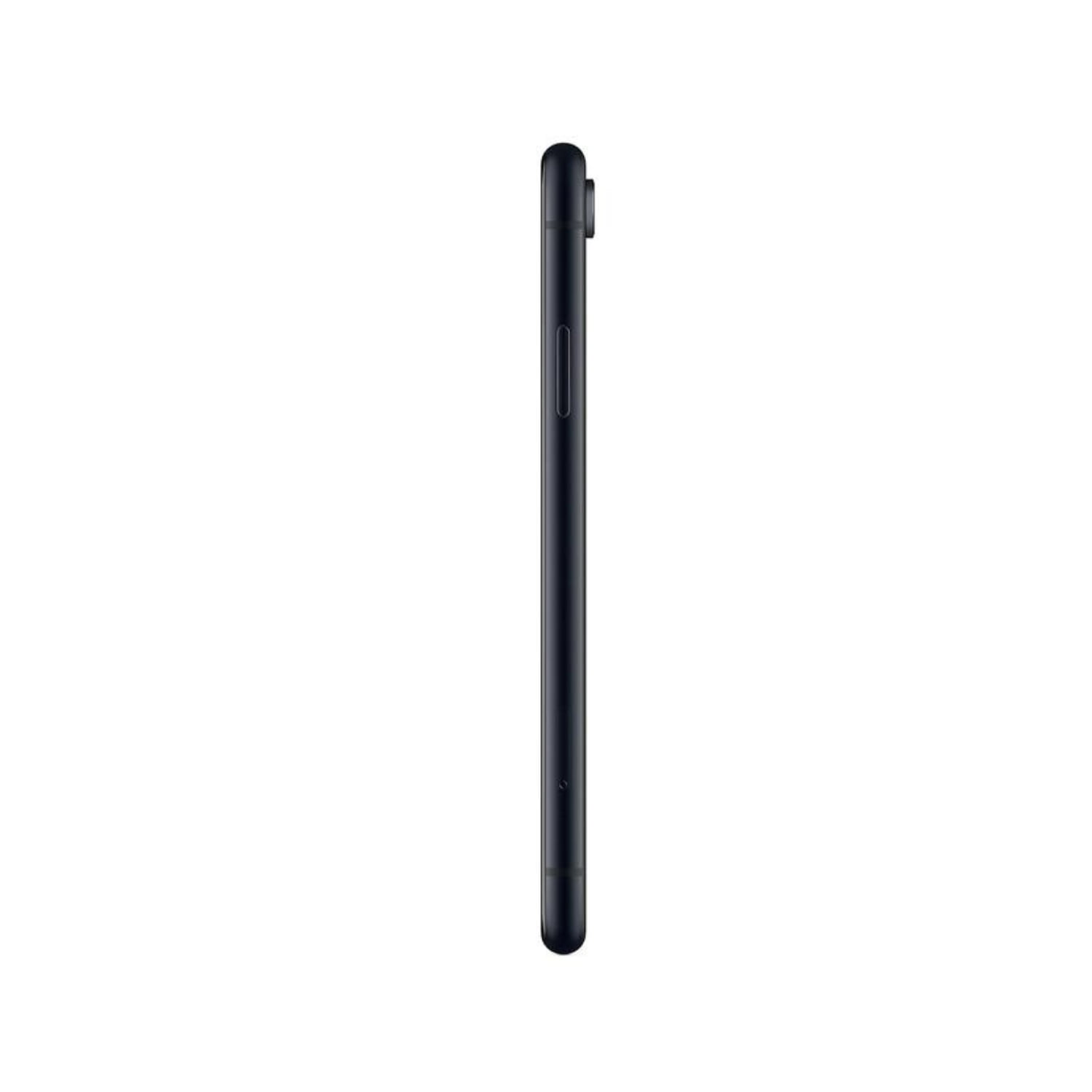 Unlocked, Apple, A1984, Cell Phones, iPhone XR 64GB, 3GB RAM, 4500 mAh Battery, iOS 15.4, Black/6.1"