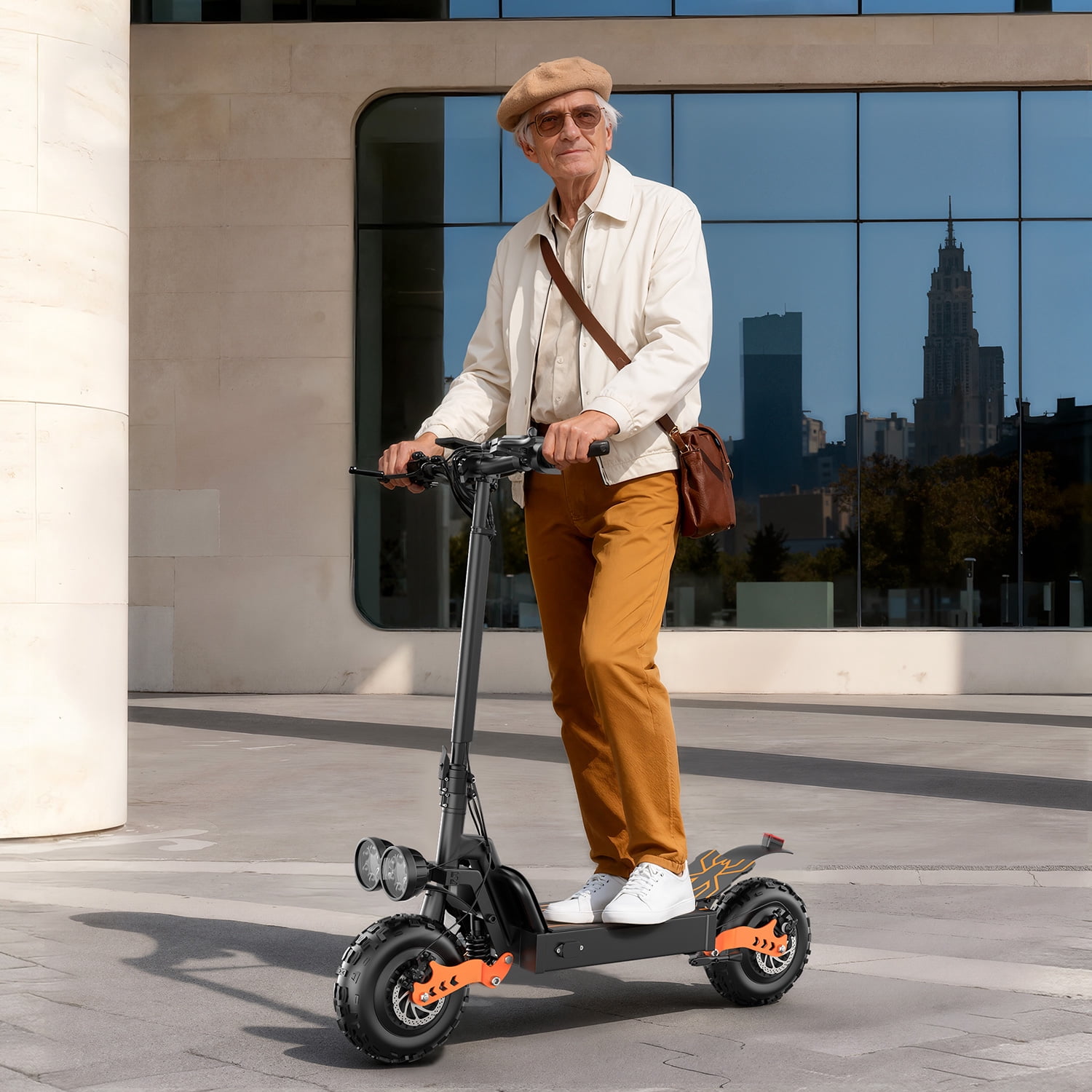 GT28 electric scooter, 48V 30AH Dual Motor Heavy Duty E Scooter4, 35MPH, foldable and portable electric scooter,UL2272