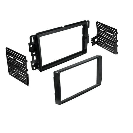 BKGMK318 Double DIN Installation Dash Kit for 2006-2013 Chevrolet Vehicles, Install dash kit for Double DIN/ISO Radios w/Navigation By Best (Best In Dash Navigation For The Money)