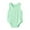 Green, variant on KAUOD Cotton Soft Sleeveless Bodysuits for Baby Boys Solid Loose Short Romper Toddler New Born Undershirts Tank Top Clothes