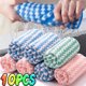 thumbnail image 2 of Paños de cocina de vellón de doble cara Paños de limpieza súper absorbentes Estropajos Trapos para lavar platos de cocina Toalla para limpiar vidrios y ventanas, 2 of 5