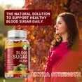 thumbnail image 4 of Blood Sugar Blend Capsules - with Berberine HCL, Cinnamon & Chromium - Heart Health, Cholesterol & Blood Sugar Glucose Metabolism Support - 120 Count, 4 of 8