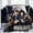 Music-4, variant on One Music Direction Band Collage Blanket Soft Flannel Blankets Lightweight Throw Blankets for Bed Sofa Room Decor 50"X40"