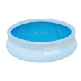 thumbnail image 3 of Intex 15 Foot Round Debris Cover and Vinyl Solar Cover for Above Ground Pools, 3 of 9