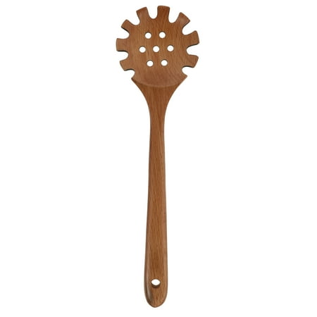 

1Pc Beech Noodle Spoon Kitchen Noodle Colander Noodle Filter (Wood Color)