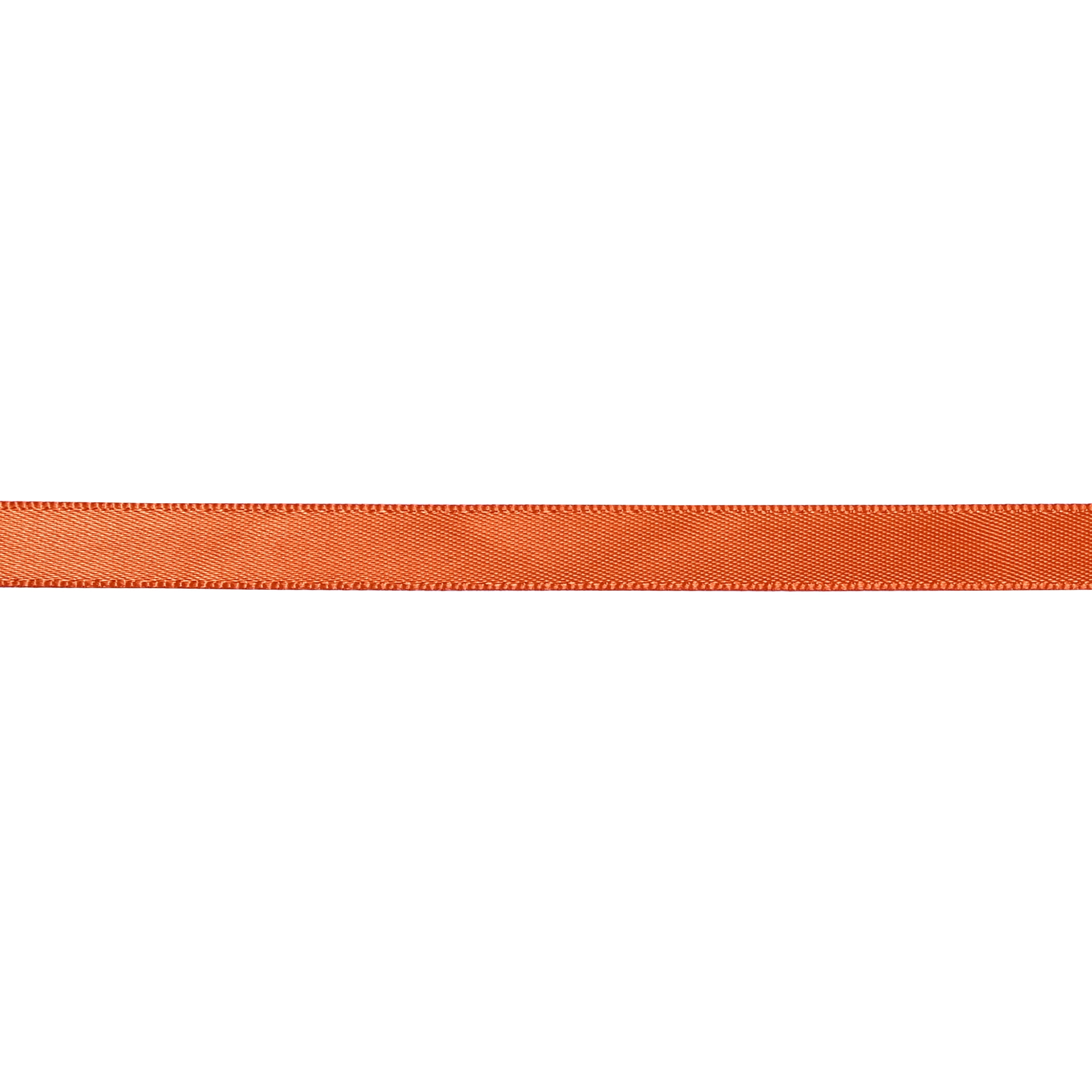 Gwen Studios 3/8" Orange Satin Ribbon, 7 Yards
