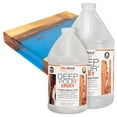 thumbnail image 2 of WiseBond DEEP Pour 2” Thick Single Pour Epoxy Resin for River Tables, Live Edge Slabs, Lathe Turning, Molds and Art Casting, 2 Part 1-1/2 Gallon 2:1 Ratio Kit, Pour Crystal Clear or Easily Tint, 2 of 4