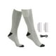 thumbnail image 2 of Calcetines calefactables para ciclismo al aire libre, esquí, térmicos, 3 modos, cómodos, para invierno. Gris, 2 of 9