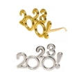 thumbnail image 1 of 2x Gafas de año Nuevo Brillo Divertido 2023 Gafas Feliz año Nuevo Fiesta Favores Suministros Foto Prop Decoraciones para Adultos Gloria anteojos de año nuevo, 1 of 9