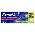 thumbnail image 1 of Bolsas resellables Reynolds medianas 30 pzas, 1 of 4