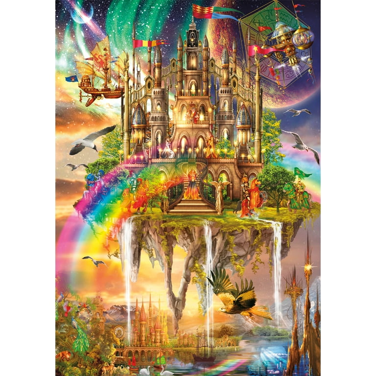 Buffalo Games Large Vivid Collection - Rainbow City - 300 Piece
