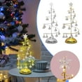 thumbnail image 6 of Hot Sale！Christmas Crystal Tree with LED Lights,Luminous Metal Christmas Tree with Crystal Lamp,Tabletop Metal Christmas Tree Night Lamp Decoration Gifts for Women Wife Mom Grandparents Xmas, 6 of 6
