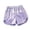 Purple, variant on lnmuld Summer Shorts Girls 2 Pack Girls Summer Casual Playful Athletic Shorts Comfortable Elastic Waist Outfits for Toddlers and Kids Size:9-12 Months