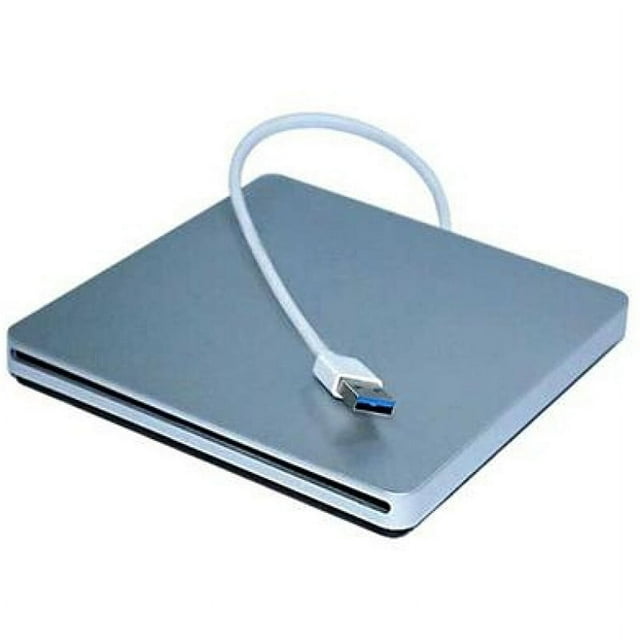 External CD DVD Drive USB 3.0 MILFECH Portable Slim CD / DVD-RW Burner With Type C Plug & Play Superdrive for Laptop PC under Windows 7/8/10 / XP and for Apple MacBook MacBook Pro MacbookAir
