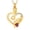 Gold, variant on Cremation Jewelry for Ashes Heart Urn Necklace Pendants Ashes for Women Men Crystal Urn Necklaces for Ashes for Mom Memorial Keepsake Necklace Heart Urn for Loved Ones
