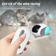 thumbnail image 3 of Remote Control Smart Electric Cat Toy,Interactive Cat Toys for Indoor Cats,Gravity Automatic Mobile Car Toy,Cat Mouse Toys,Moving Cat Toy, USB Rechargeable (Blue), 3 of 7