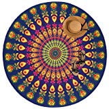 Best M Indian Hanging Mandala Tapestry Round Wall Hanging Roundies Beach Towel Throw Boho Sunscreen Shawl (List Of Best Sunscreens)