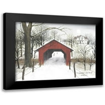 Jacobs, Billy 14x12 Black Modern Framed Museum Art Print Titled - To Grandmothers House We Go