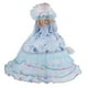 thumbnail image 5 of Muñeca Victoriana 18 Pulgadas con Soporte Perfecl Azul Vestido, 5 of 6