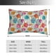 thumbnail image 2 of Fotbe Easter Egg Funda de Almohada Decorativa Estilo Occidental, Lujo en Algodón, Fundas para Almohadas King, Cojín Estampado para Decoración del Hogar-16"x24", 2 of 6