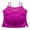 Hot Pink, variant on renvena Kids Little Girls' Cami Shiny Metallic Active Vest Tops for Modern Dance Sports Tee Shirt Performance Costume