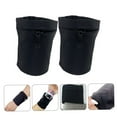 thumbnail image 4 of LEORX 2Pcs Sports Phone Sleeve Black Lightweight Armband with Scratch Water Resistant Cover, 4 of 8
