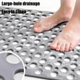 thumbnail image 2 of Casa and Beyond Shower Mat, Secure Shower Mat-Non-Slip, with Suction Cups and Drain Holes, Soft Textured Design, Quick-Drying, Easy to Clean for Bathroom, 2 of 6