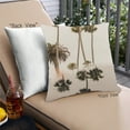 thumbnail image 1 of Ahgly Company Plants Palm Tree Outdoor Throw Pillow, 18 inch by 18 inch, 1 of 6