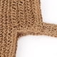 thumbnail image 5 of Bolsos Playa Verano Bolso Tejido Gran Capacidad para Mujer Bolsos Casuales (café), 5 of 9