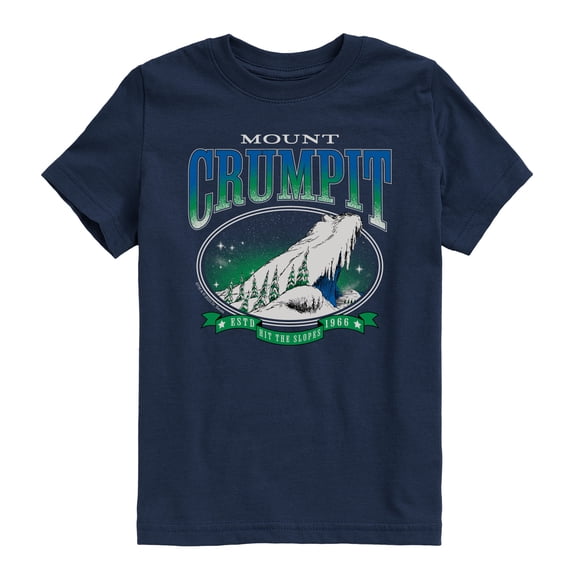 The Grinch - Mt Crumpit Destination - Youth Boys Short Sleeve Graphic T-Shirt