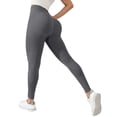 thumbnail image 4 of Women's High Waisted Yoga Pants – Thick Running Leggings for Workout Gym, 4 of 8