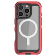 thumbnail image 2 of Funda Case GHOSTEK Atomic Mag para iPhone 16 PRO MAX Aluminio Roja Transp, 2 of 8