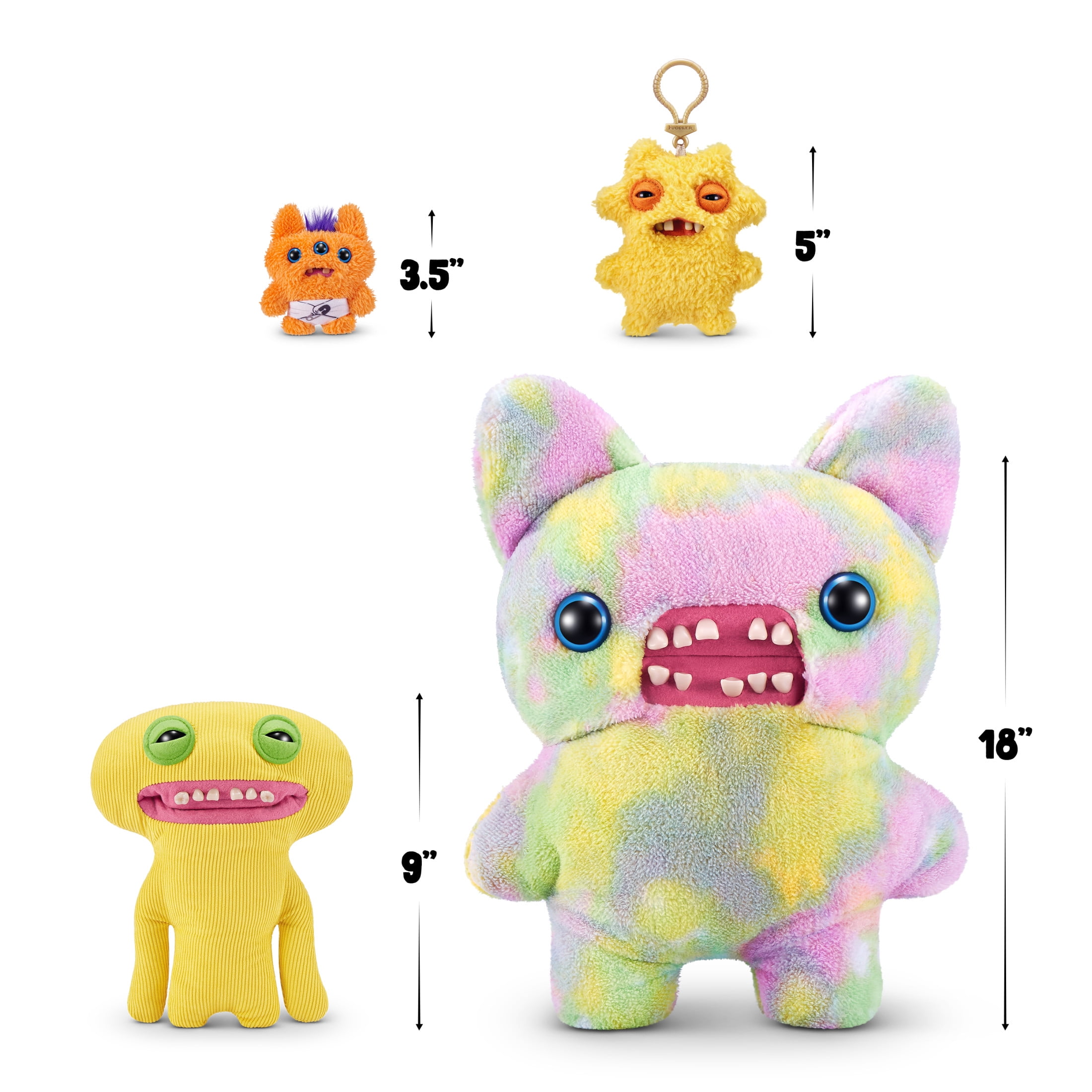 Fuggler New Fuggs on the Block 9 inch (Smiley ORiley), Funny Ugly Monster Soft Plush Toy by ZURU  (图5) Fuggler New Fuggs on the Block 9 inch (Smiley ORiley), Funny Ugly Monster Soft Plush Toy by ZURU  (图5)