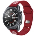 thumbnail image 2 of Scarlet Ohio State Buckeyes 22mm Samsung Silicone Watch Band, 2 of 2