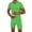 Green, variant on VBTAPA Mens Shorts Sets 2025 Summer 2 Piece Outfits Waffle Knit Quarter Zip Polos with Drawstring Waist Shorts Casual Golf Track Suit Beach Vacation Set with Pockets Daily Sale Black XXXL