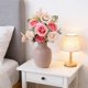 thumbnail image 4 of Flores Artificiales | Rosas de Seda para Decoración de Bodas y Hogar | Arreglos Florales de 32 Cm para Centros de Mesa, Decoración de Fiestas, Sala de Estar y Oficina | 1 Unidad, 4 of 6