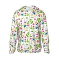 thumbnail image 2 of Lsque Happy Easter UPF 50+ Lightweight Sun Protection Men's Women's Long Sleeve Shirt, Hoodie Performance -Small, 2 of 9
