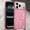 Pink, variant on Magnetic For iPhone Air Phone Case,Compatible with Mag-Safe,Cute Bling Sparkly Glitter Transparent Back,For Women Girls,Ultra Slim Shockproof Anti-fall Anti-Scratch Durable Phone Case,Black