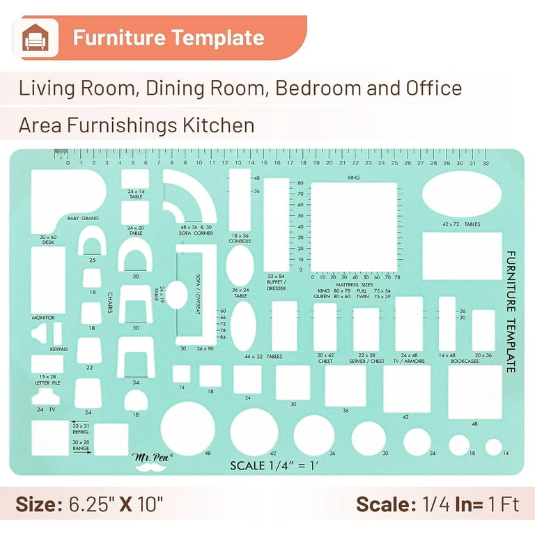 mr-pen-house-plan-3-pack-green-interior-design-and-furniture-templates-drafting-tools-and-ruler-shapes-for-architecture-drafting-tools-architecture-supplies-drafting-templates-walmart-com for 1 8 Inch Scale Furniture Templates Printable Free Mr. Pen- House Plan, 3 Pack, Green, Interior Design and Furniture Templates, Drafting Tools and Ruler Shapes for Architecture, Drafting Tools, Architecture Supplies, Drafting Templates - Walmart.com for 1 8 Inch Scale Furniture Templates Printable Free