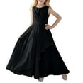 thumbnail image 2 of Girl Dresses Girls Princess Dress Girls Dresses For Elegant Sleeveless Round Neck Party Dress For Kids For Performances Weddings And Outdoor Events, 2 of 10
