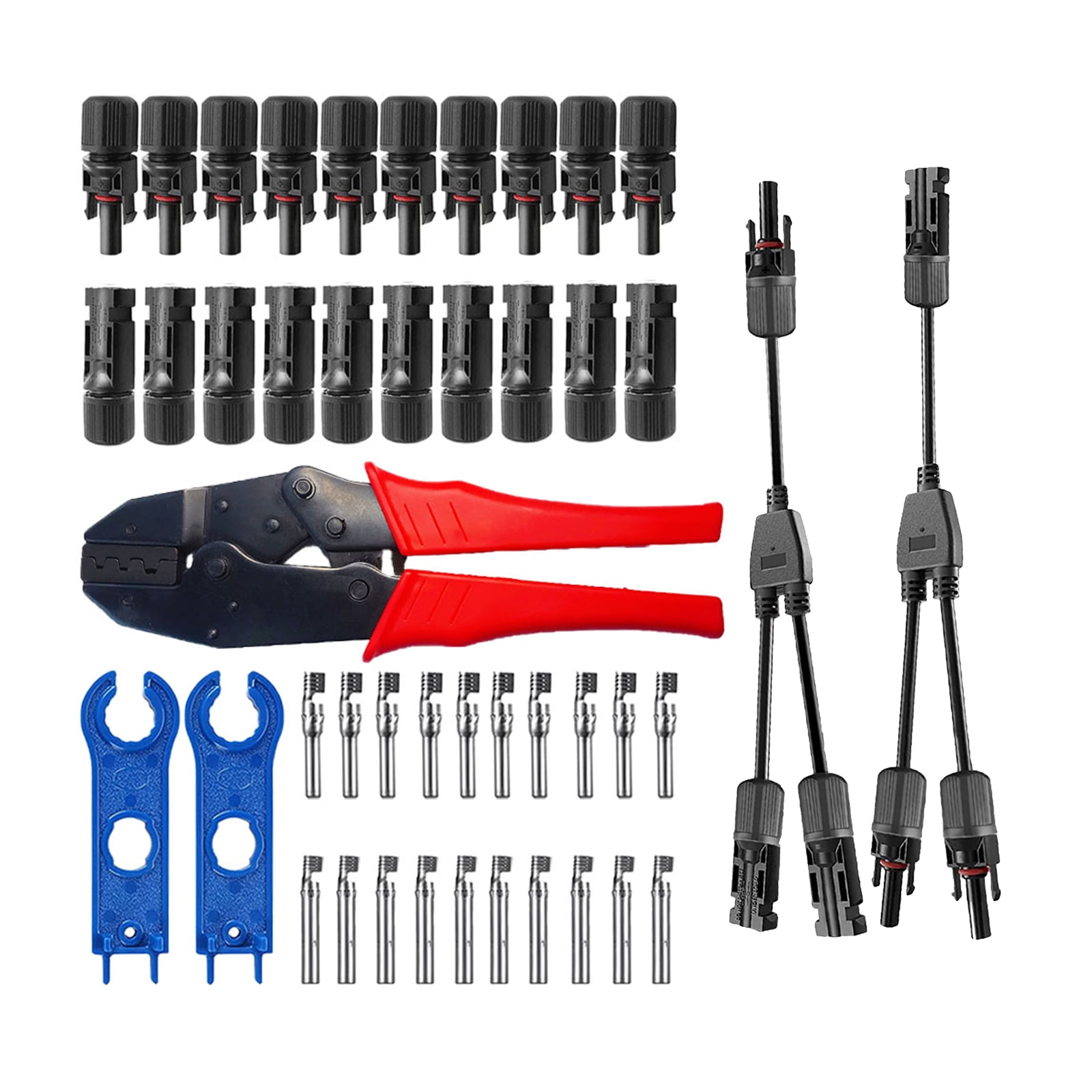 Connecteur Y Pour Panneau Solaire - 1 Vers 2 Branches, Câble Pro TNSLAND