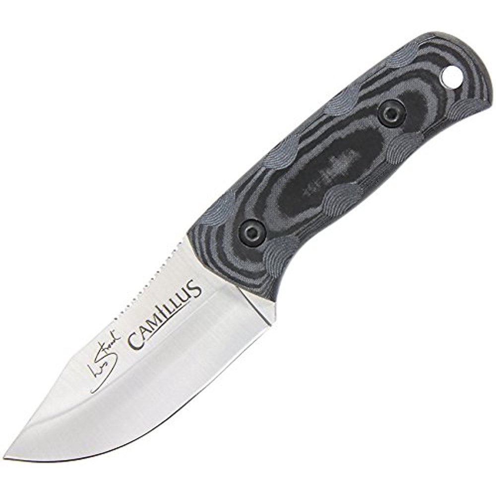 Camillus 3" ClipPoint Blade Tactical Fixed Knife Hunting/Camping