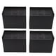 thumbnail image 1 of Elevador de muebles ensanchado y cuadrado, color negro, resistente, 4 Uds., 5 pulgadas, para oficina, 1 of 14