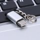thumbnail image 4 of Conector macho USB 3.1 tipo C de metal a adaptador de datos hembra Micro USB 2.0 de 5 pines, 4 of 6