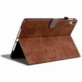thumbnail image 3 of Dteck Case for Lenovo M10 Plus 3rd Gen 10.6 inch Tablet 2022 Folio Multi-Angle Stand Magnetic Shell PU Leather Card Holder With Stylus Holder Cover, Brown, 3 of 4