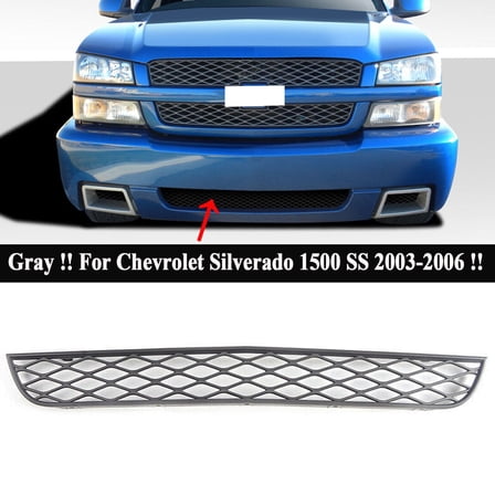 HUIMART For Chevrolet Silverado 1500 SS 2003 2004 2005 2006 Front Bumper Lower Grille