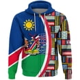 thumbnail image 3 of Namibia NAM Namibian NA Sudadera con capucha y cremallera para hombre Sudadera con capucha para hombre 2024 Ropa de calle Ropa deportiva Chándal Abrigo con bandera nacional, 3 of 5