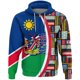 thumbnail image 3 of Namibia NAM Namibian NA Sudadera con capucha y cremallera para hombre Sudadera con capucha para hombre 2024 Ropa de calle Ropa deportiva Chándal Abrigo con bandera nacional, 3 of 5