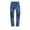 ☪327-Dark Blue, variant on Nuoqisi Men's Tight-fitting Ripped Straight Hip-hop Stretch Motorcycle Trouser Dark Blue M