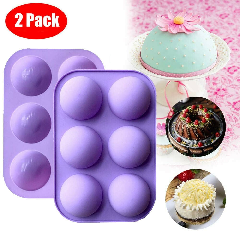 Funshowcase Massage Bar Soap Silicone Molds Pack of 2 10-Cavity Assortment